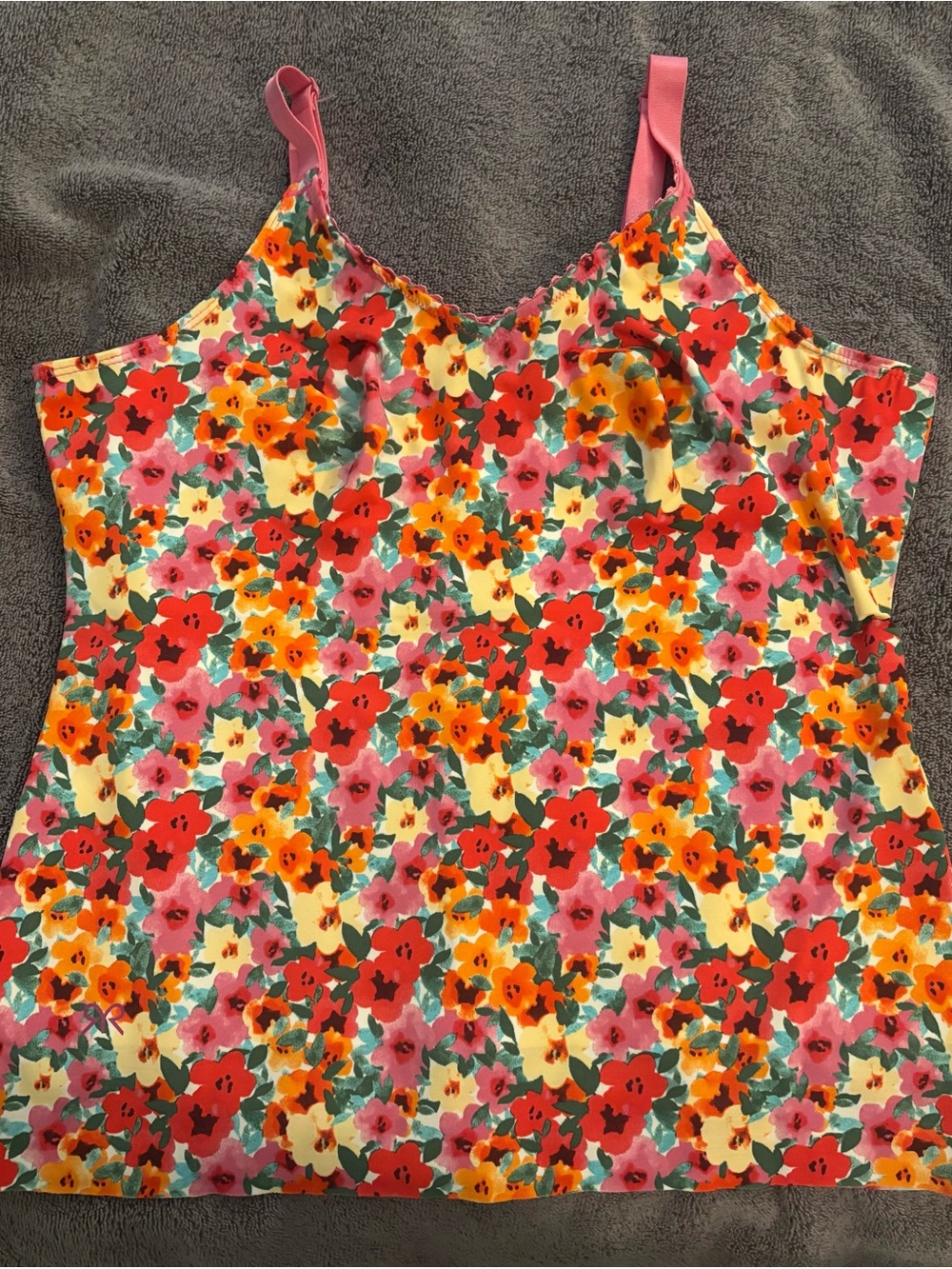 Ruby Ribbon Heritage Floral Cami